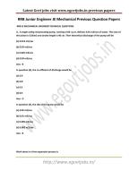 RRB JE mechanical previous papers pdf with answers.pdf