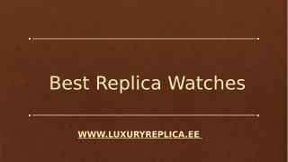Best Replica Watches.pptx